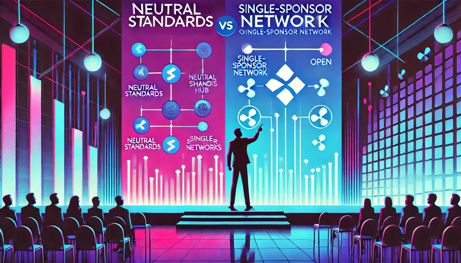 Swift’s Kerigan endorses neutral standards over Ripple, citing 5.8 billion 2023 transactions for interoperability. Swift’s Kerigan endorses neutral standards over Ripple, citing 5.8 billion 2023 transactions for interoperability.
