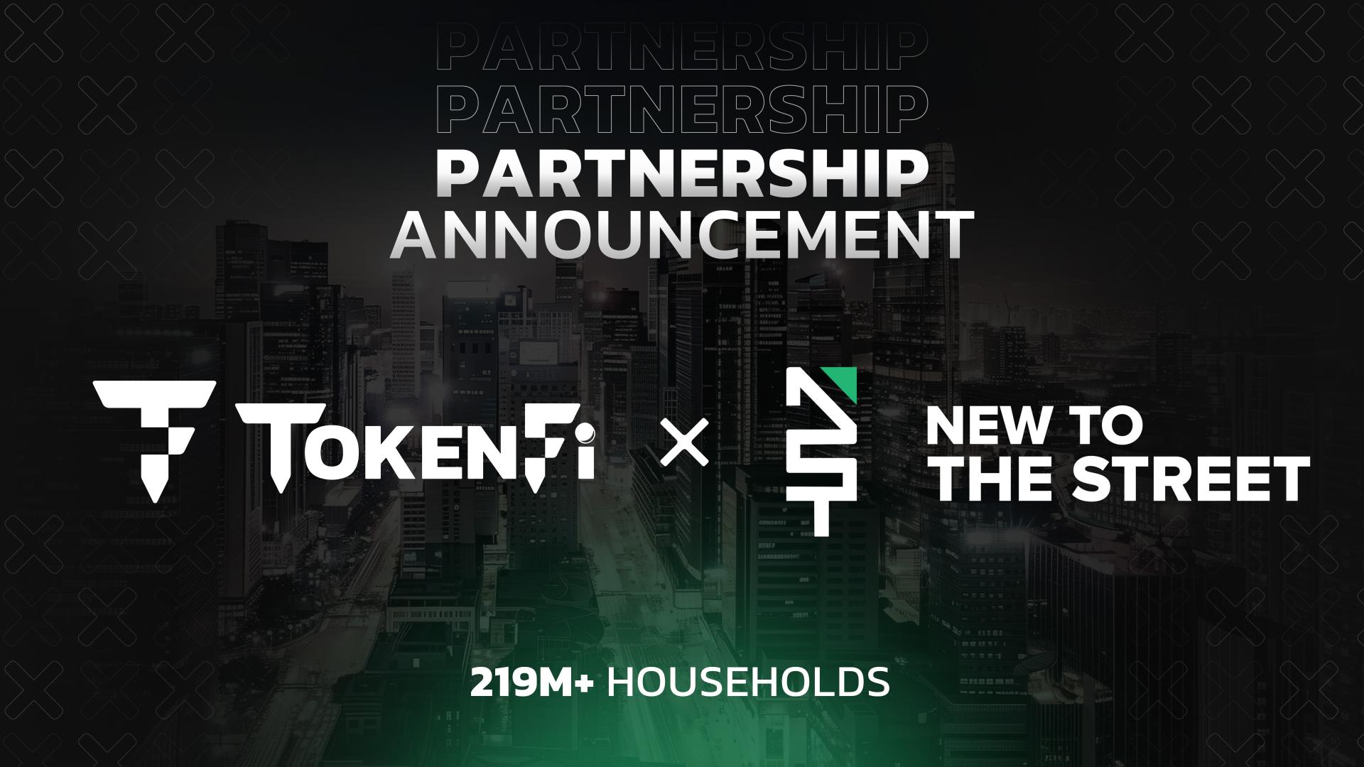 TokenFi and New to The Street announce national media partnership reaching 219 million households