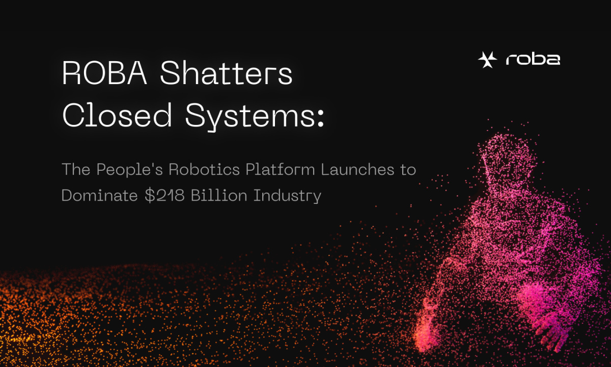 Roba launches open robotics platform to compete in the 8 billion industry