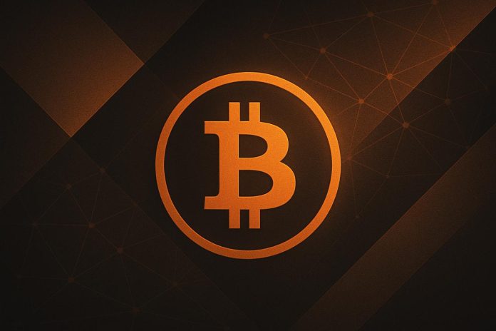 Bitcoin token cover photo orange