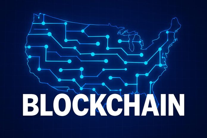 Blockchain in the shape of new york