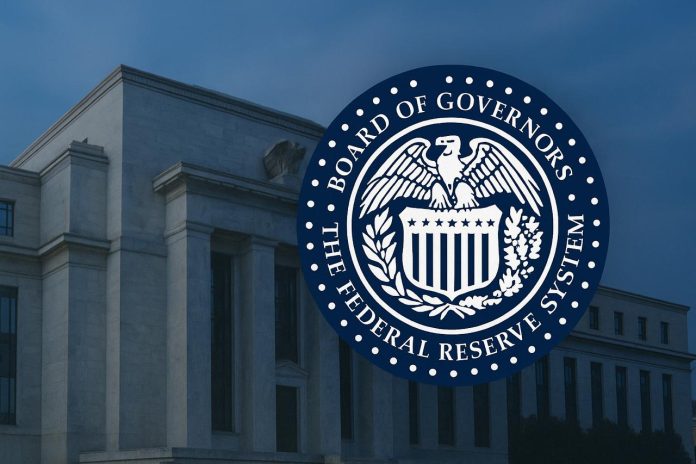 Federal Reserve logo and building