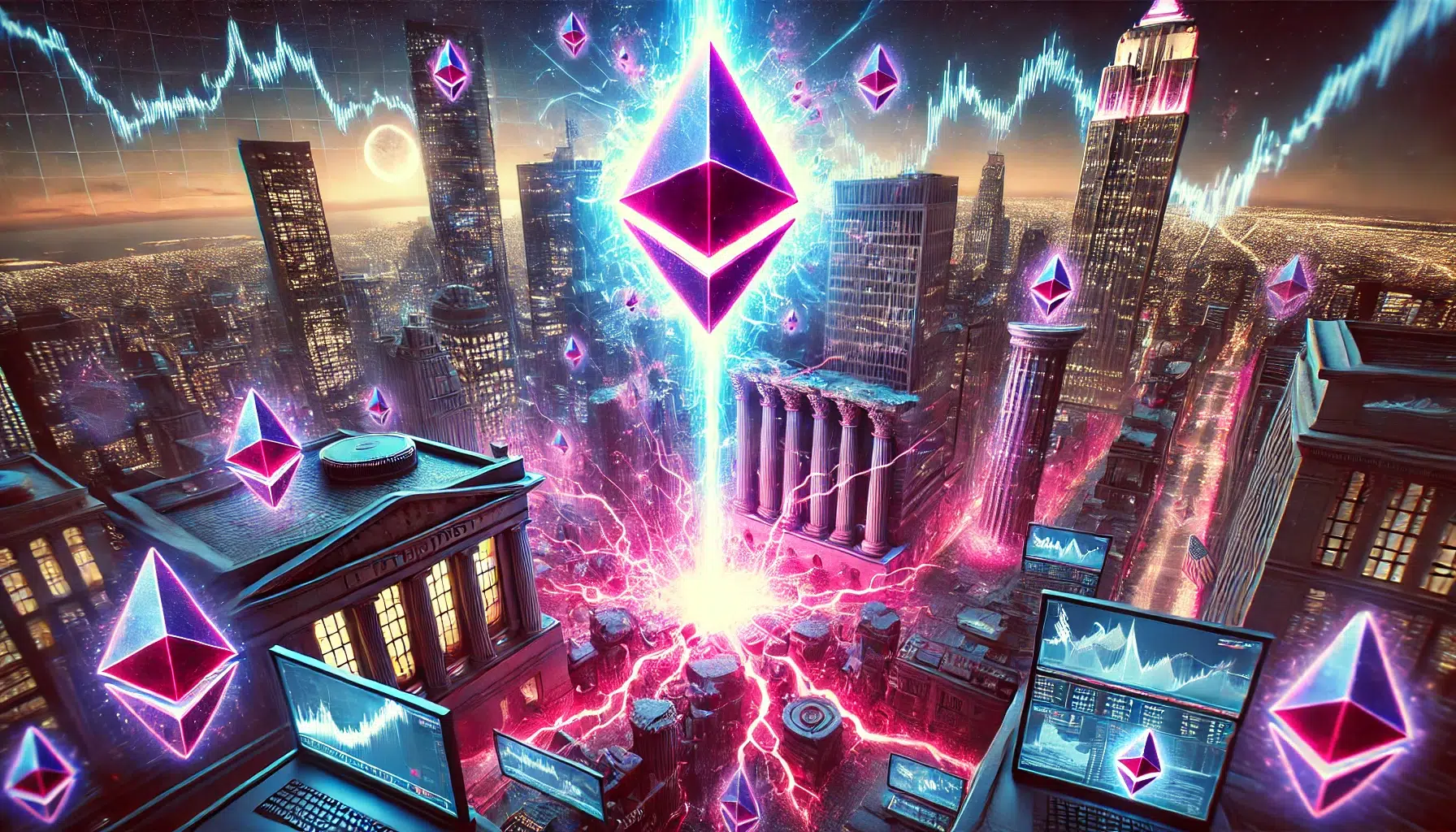 Wall Street twenty billion dollar Ethereum position break market