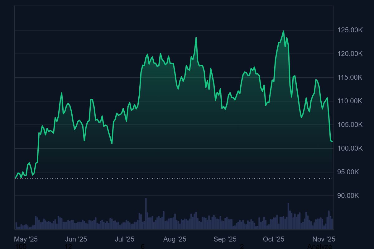 Bitcoin Price Chart