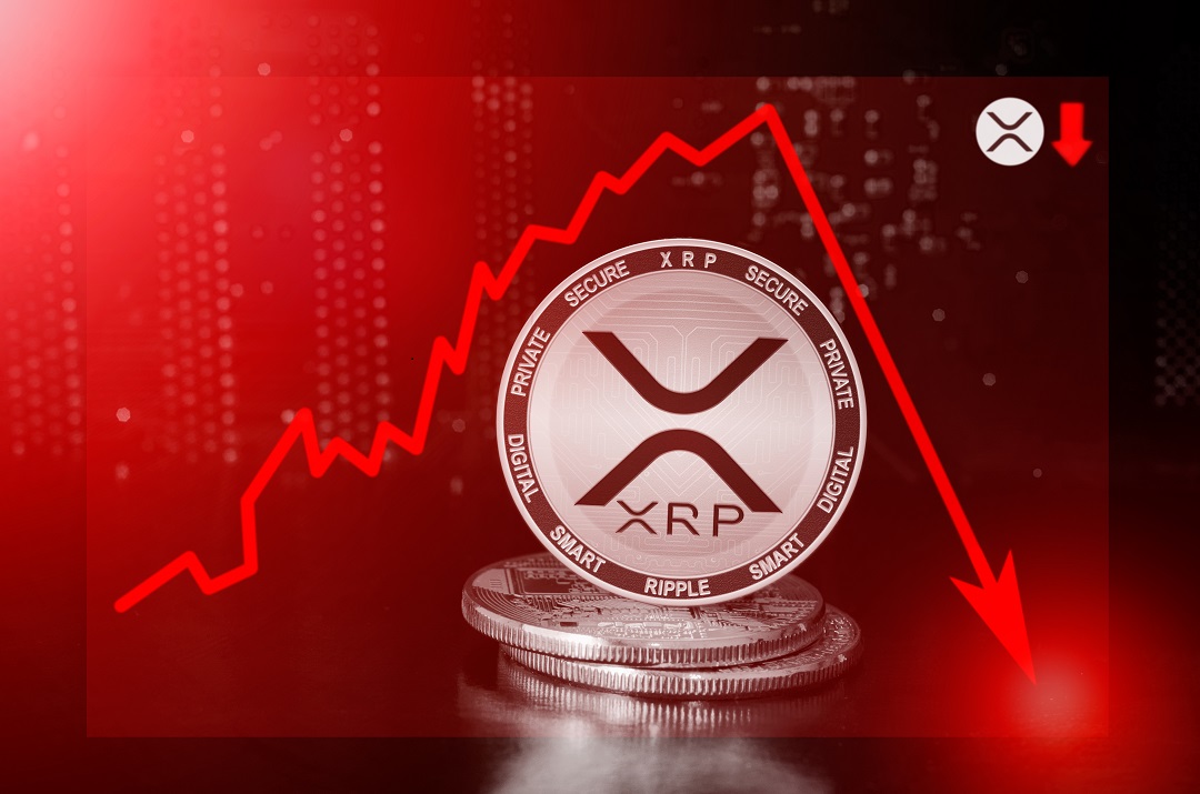 XRP declines nine percent in one day amid increased selling pressure