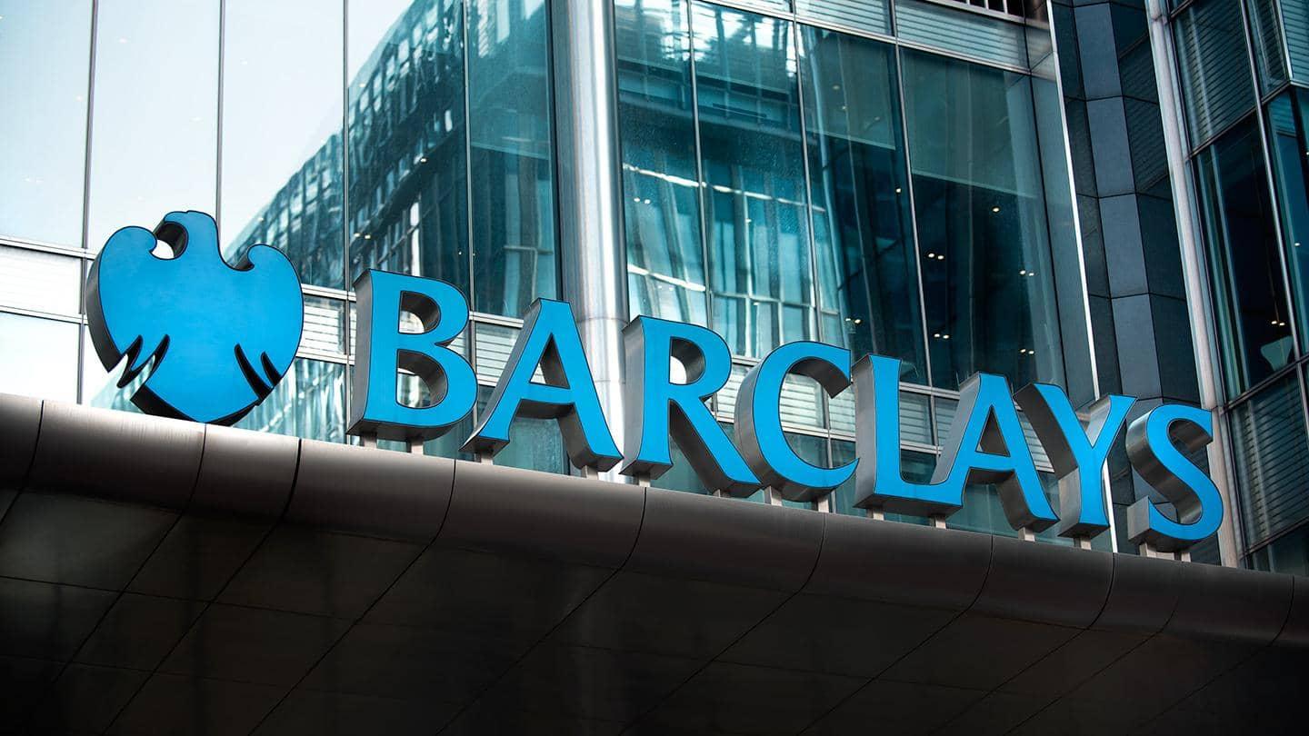 Barclays Slides as Trump’s Credit Card Rate Cap Shakes Global Banks