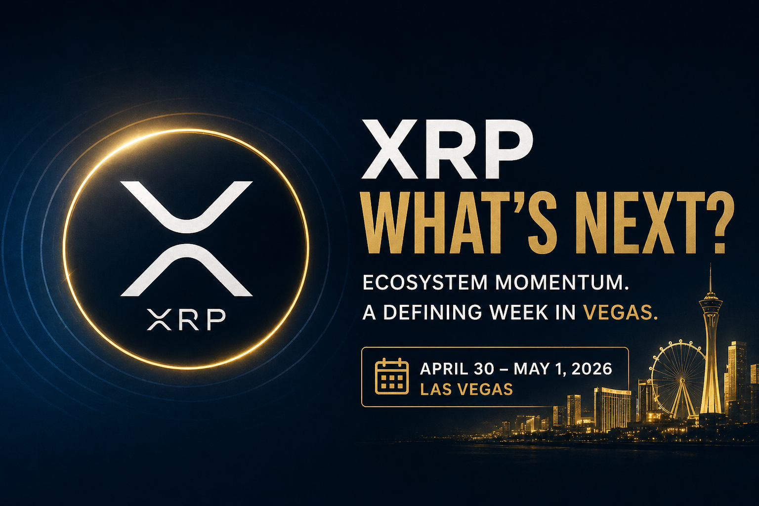 XRP Builds Momentum Ahead of Las Vegas Event as ETF Inflows Hit $1.29B